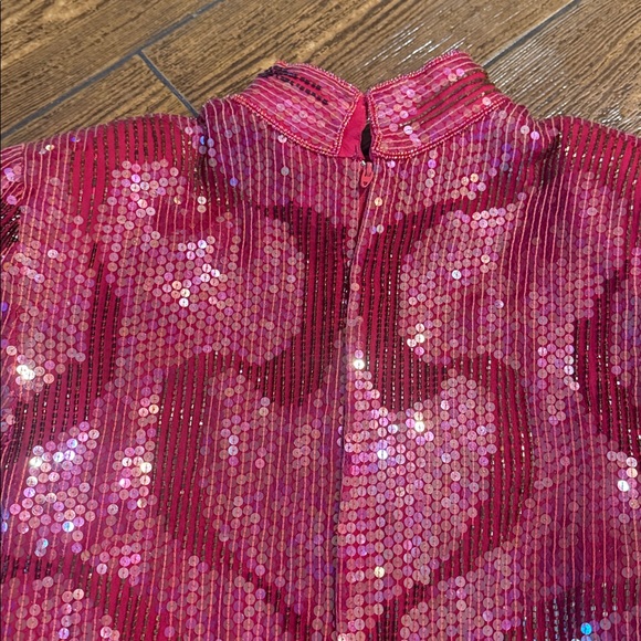 Vtg 1980’s Scarlet Rage Dress Medium Gorgeous! - Picture 7 of 9